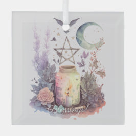 Erstellen Sie Ihren eigenen keltischen Altar Ornament Aus Glas