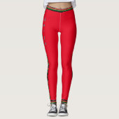 Erstellen Sie Ihren eigenen Kenia Athletic Sports  Leggings (Vorderseite)