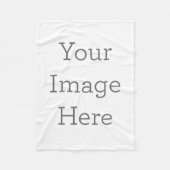 Fleecedecke, Klein 76,2cm x 101,6cm (Vorderseite)
