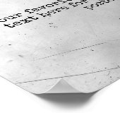 Erstellen Sie Ihren eigenen Kostenvoranschlag Poster (Ecke)