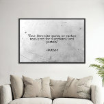 Erstellen Sie Ihren eigenen Kostenvoranschlag Poster<br><div class="desc">Erstellen Sie Ihre eigene,  maßgeschneiderte Poster-Wandkunst mit minimalistischer Schrift-Typografie und abstraktem Grunge-Texturhintergrund.</div>