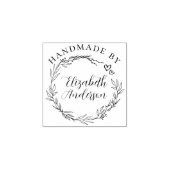 Erstellen Sie Ihren eigenen Kranz und Ihr eigenes  Gummistempel (Prägung)