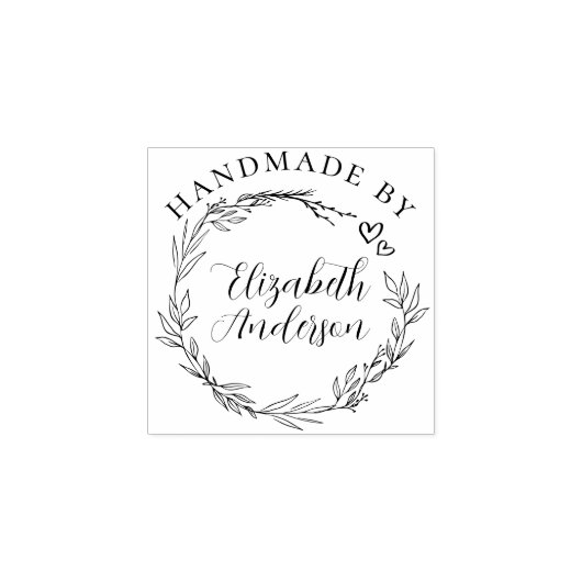 Erstellen Sie Ihren eigenen Kranz und Ihr eigenes  Gummistempel (Prägung)