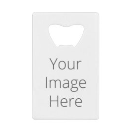 Erstellen Sie Ihren eigenen Kreditkartenschalter Kreditkarten Flaschenöffner