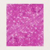Erstellen Sie Ihren eigenen leeren Magenta-Glitzer Visitenkarten (Außenseite Aufgefaltet)