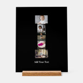 Erstellen Sie Ihren eigenen Letter-I-FotoCollage Acrylschild (Vorderseite)