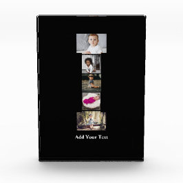 Erstellen Sie Ihren eigenen Letter-I-FotoCollage Fotoblock