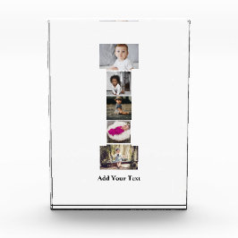 Erstellen Sie Ihren eigenen Letter-I-FotoCollage Fotoblock