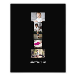 Erstellen Sie Ihren eigenen Letter-I-FotoCollage Fotodruck