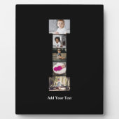 Erstellen Sie Ihren eigenen Letter-I-FotoCollage Fotoplatte (Vorderseite)