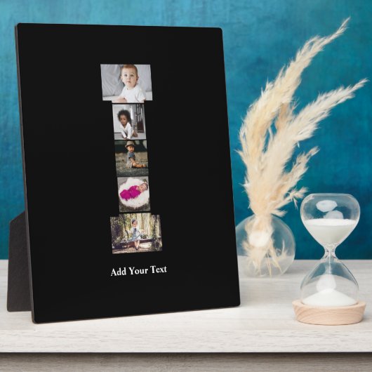 Erstellen Sie Ihren eigenen Letter-I-FotoCollage Fotoplatte (Seite)