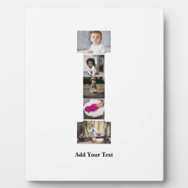 Erstellen Sie Ihren eigenen Letter-I-FotoCollage Fotoplatte