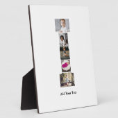 Erstellen Sie Ihren eigenen Letter-I-FotoCollage Fotoplatte (Seite)