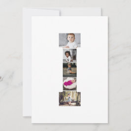 Erstellen Sie Ihren eigenen Letter-I-FotoCollage Karte