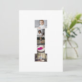Erstellen Sie Ihren eigenen Letter-I-FotoCollage Karte (Stehend Vorderseite)