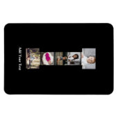 Erstellen Sie Ihren eigenen Letter-I-FotoCollage Magnet (Horizontal)