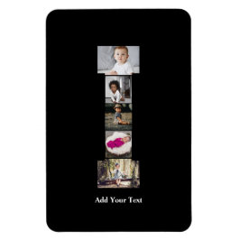 Erstellen Sie Ihren eigenen Letter-I-FotoCollage Magnet