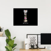 Erstellen Sie Ihren eigenen Letter-I-FotoCollage Poster (Heimbüro)