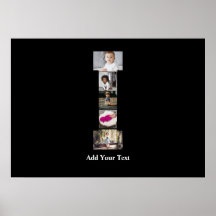 Erstellen Sie Ihren eigenen Letter-I-FotoCollage