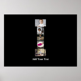 Erstellen Sie Ihren eigenen Letter-I-FotoCollage Poster