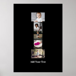 Erstellen Sie Ihren eigenen Letter-I-FotoCollage Poster