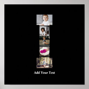 Erstellen Sie Ihren eigenen Letter-I-FotoCollage Poster