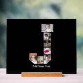 Erstellen Sie Ihren eigenen Letter J-Collage Acrylschild (Neutral)