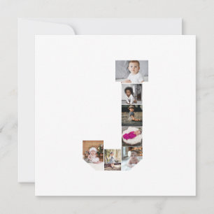 Erstellen Sie Ihren eigenen Letter J-Collage Ankündigung