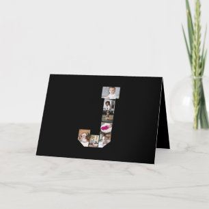 Erstellen Sie Ihren eigenen Letter J-Collage Ankündigung