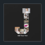 Erstellen Sie Ihren eigenen Letter J-Collage Magnetkarte<br><div class="desc">Diese Monogramm-Foto-Collage ist ein personalisiertes Design,  das ein fett formatiertes Monogramm (Initialen oder Buchstaben) mit einer Sammlung von Fotos kombiniert,  die in oder um es herum künstlerisch angeordnet sind. Es ist eine stilvolle Art,  Erinnerungen zu präsentieren und gleichzeitig eine einzigartige,  elegante Touch zu Dekoration oder Geschenken hinzuzufügen.</div>