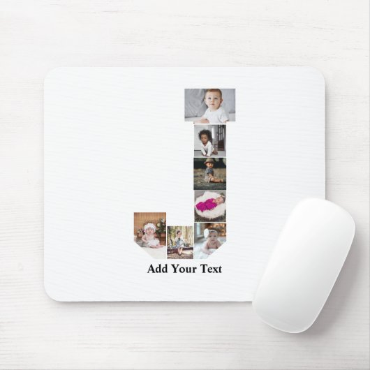 Erstellen Sie Ihren eigenen Letter J-Collage Mousepad (Mit Mouse)