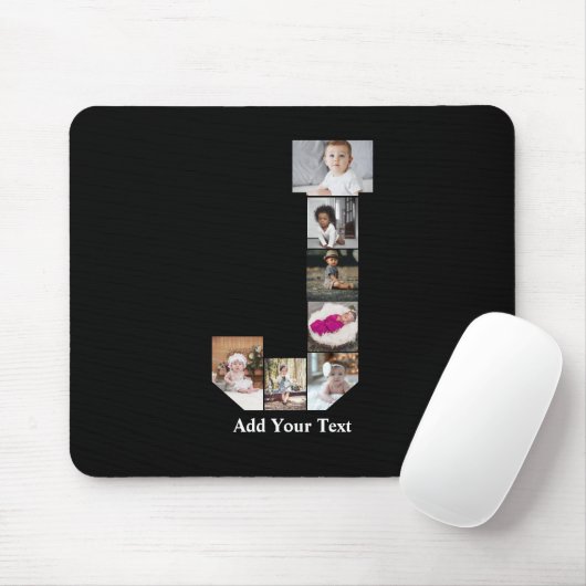 Erstellen Sie Ihren eigenen Letter J-Collage Mousepad (Mit Mouse)