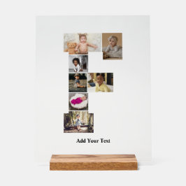 Erstellen Sie Ihren eigenen Letter of Foto Collage Acrylschild