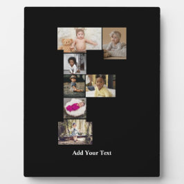Erstellen Sie Ihren eigenen Letter of Foto Collage Fotoplatte