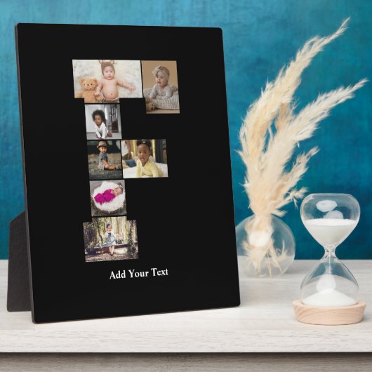 Erstellen Sie Ihren eigenen Letter of Foto Collage Fotoplatte (Seite)