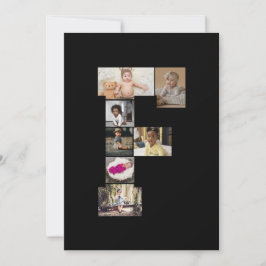 Erstellen Sie Ihren eigenen Letter of Foto Collage Karte
