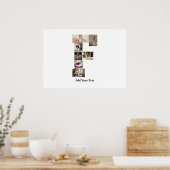 Erstellen Sie Ihren eigenen Letter of Foto Collage Poster (Küche)