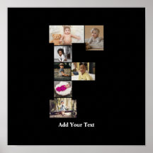 Erstellen Sie Ihren eigenen Letter of Foto Collage