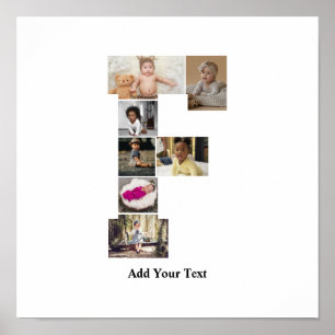Erstellen Sie Ihren eigenen Letter of Foto Collage Poster