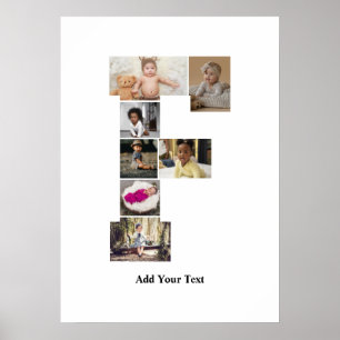 Erstellen Sie Ihren eigenen Letter of Foto Collage Poster