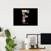 Erstellen Sie Ihren eigenen Letter of Foto Collage Poster (Heimbüro)