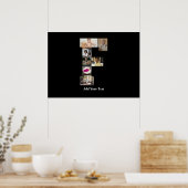 Erstellen Sie Ihren eigenen Letter of Foto Collage Poster (Küche)