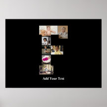 Erstellen Sie Ihren eigenen Letter of Foto Collage