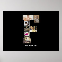 Erstellen Sie Ihren eigenen Letter of Foto Collage Poster