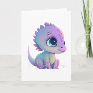 Erstellen Sie Ihren eigenen Lila Baby Dragon Karte
