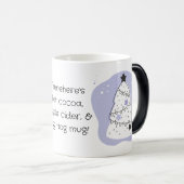 Erstellen Sie Ihren eigenen Lila Christbaum Verwandlungstasse (VorderseiteRechts)