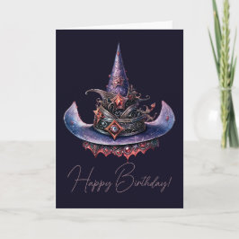 Erstellen Sie Ihren eigenen Lila Orange Celestial Feiertagskarte