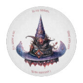 Erstellen Sie Ihren eigenen Lila Orange Celestial  Schneidebrett (Vorderseite)