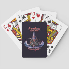 Erstellen Sie Ihren eigenen Lila Orange Celestial  Spielkarten