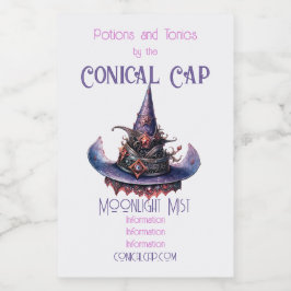 Erstellen Sie Ihren eigenen Lila Orange Celestial  Weinetikett